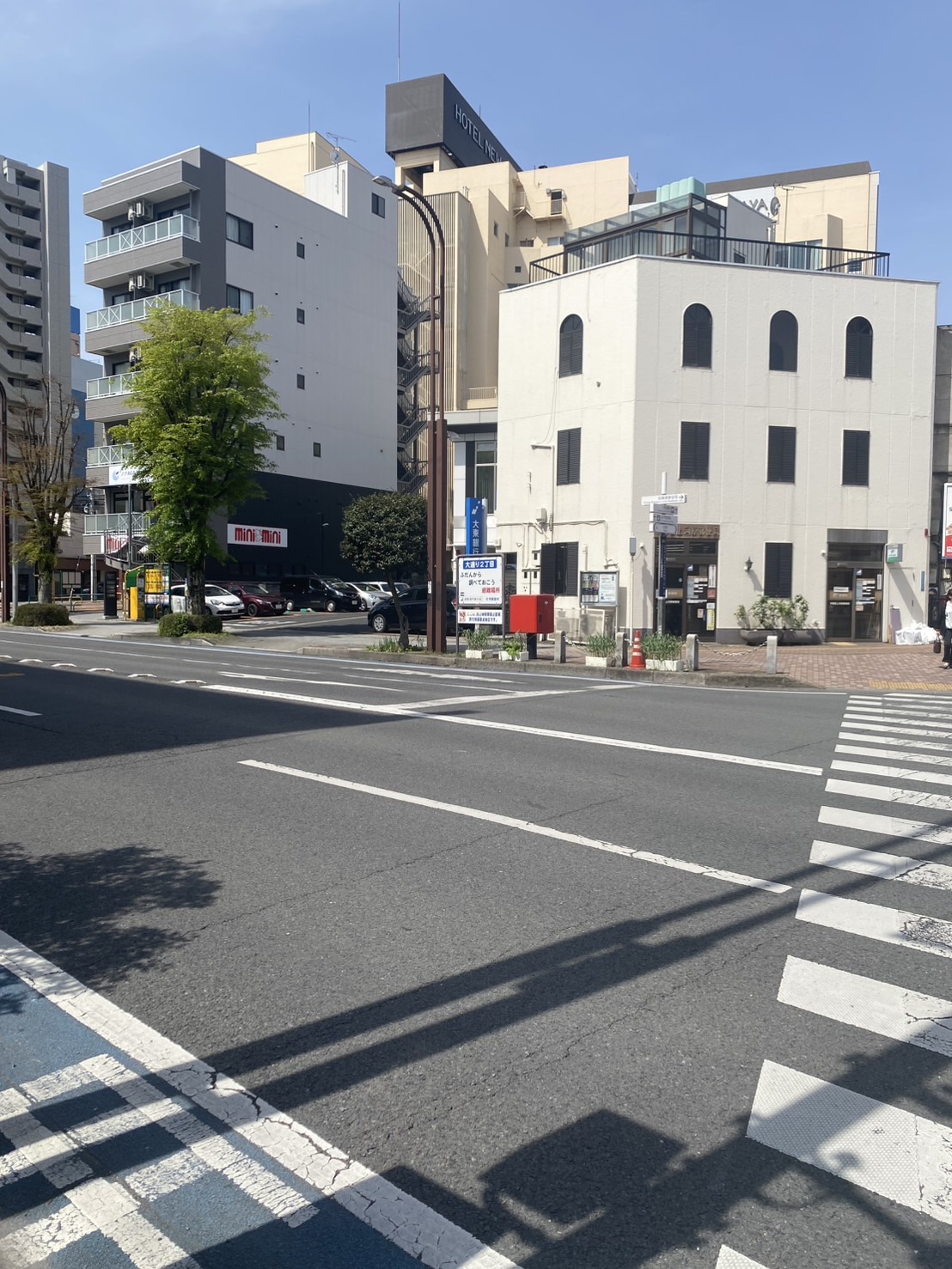 宇都宮市で薄毛治療のノアAGAクリニックが入った建物の外観